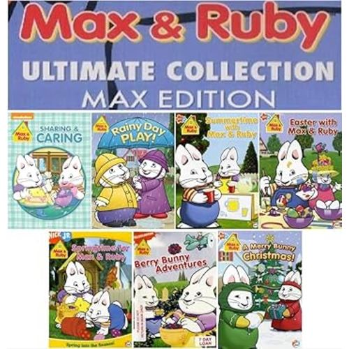 Ultimate Max & Ruby 7-Volume Learning & Educational DVD Collection: Easter/ Springtime/ Berry Bunny Adventures/ Max's Balloons Buddies/ Thanksgiving