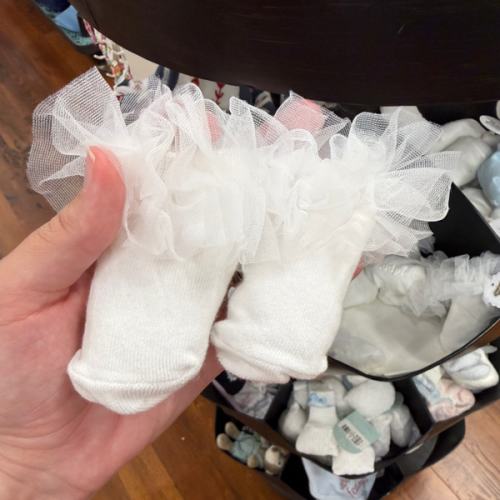 White Tutu Girl Socks