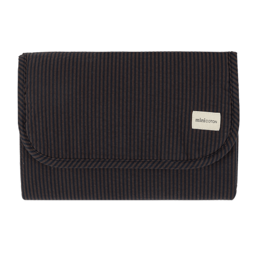 Folded Changing Mat Caramel Stripes