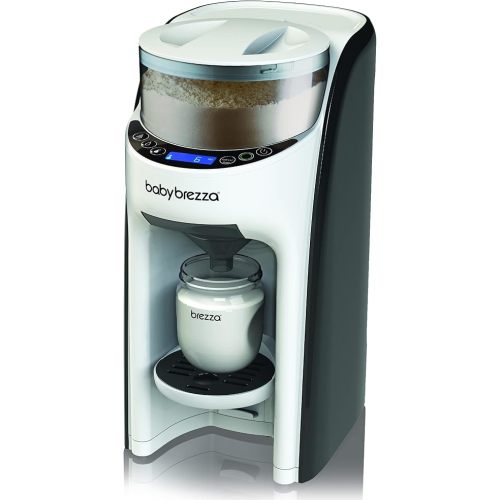 Baby Brezza New And Improved Baby Brezza Formula Pro Advanced Formula Dispenser Machine - Automatically Mix A Warm Formula Bottle Instantly - Easily Make Bottle With Automatic Powder Blending, White