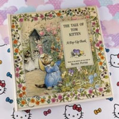 Vintage 1987 The Tale of Tom Kitten Beatrix Potter Pop-Up Hardcover