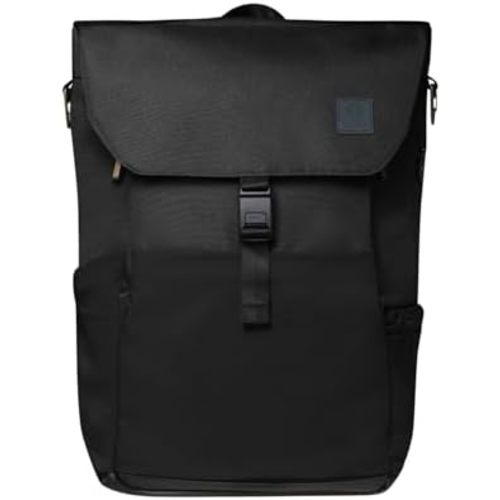 Huhu Diaper Bag Backpack – Large Baby Bag for Moms & Dads – Water-Resistant, Unisex Travel Kit for New Parents – Includes Changing Pad and 2 Organizer Pouches (Midnight Black)