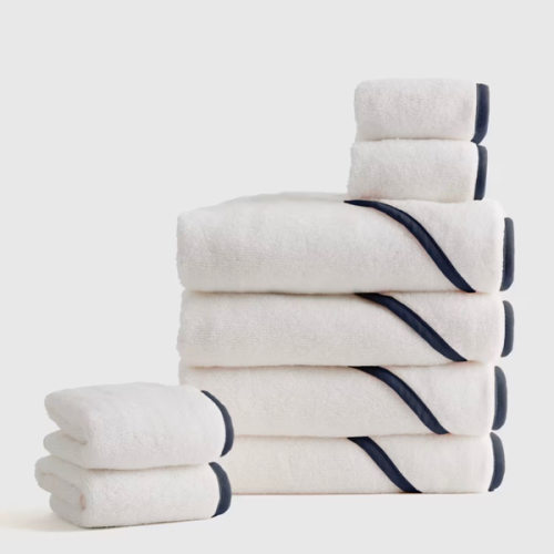 Organic Turkish Cotton Baby Bath Bundle 8-Pack in White