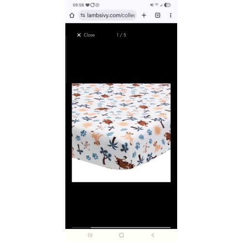 Lion King Adventure Fitted Crib Sheet