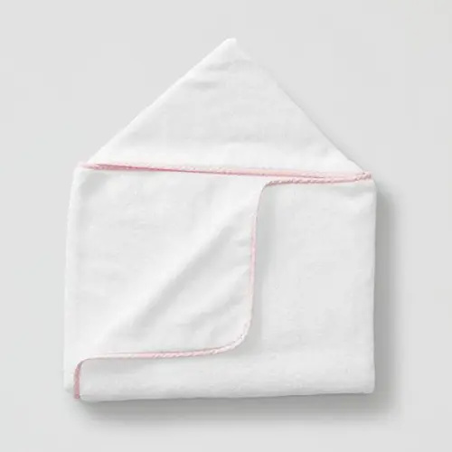 Kids' Hooded Towel - Pink Gingham