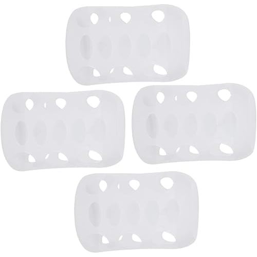 8 Pcs Milk Bottle Sleeves Pigeon Supplies Silicone Bottle Cover Feeding Glass Covers Glass Bottle Sleeves Nursery Bottle Cover Feeding Bottle Baby White Anti-Fall Cover