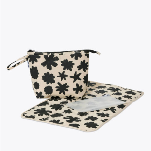 Quick Change Kit Bag Diaper Clutch Baby Bag With Changing Mat