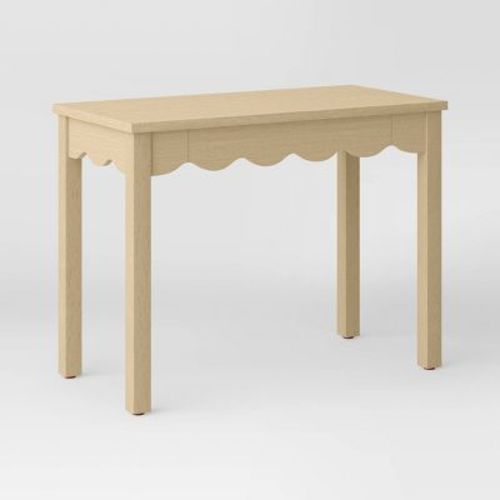 Wavy Writing Desk with Drawer Natural - Room Essentials™