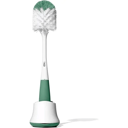 OXO Tot Bottle Brush with Nipple Cleaner and Stand - Sage