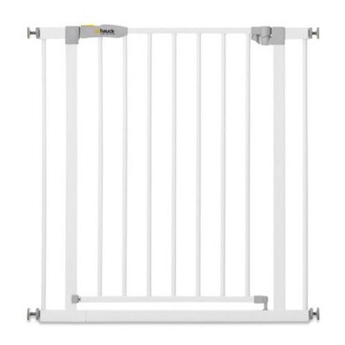 hauck Open N Stop KD Pressure Fit Baby and Pet Safety Gate for 29 to 31" Wide Home Doorways, Stairways, or Hallways, White
