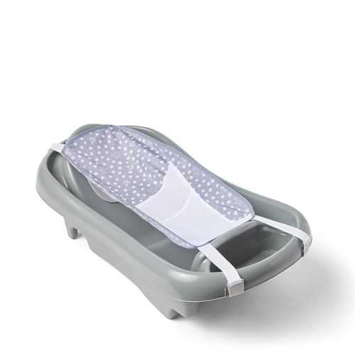 The First Years Renewed Baby Bath Tub - Newborn to Toddler 3-in-1 Baby Tub with Removable Sling - Made with 50% Recycled Material - 0 to 25 LBs