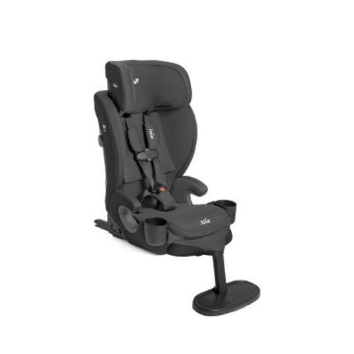 Joie Bay Latch SI Plus 3 in 1 Harness Booster Car Seat with Rigid Latch & 7 Position Footrest - Shale
