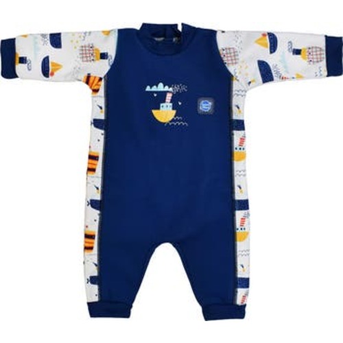 Warm in One Fleece Lined Baby Wetsuit, 12-24M