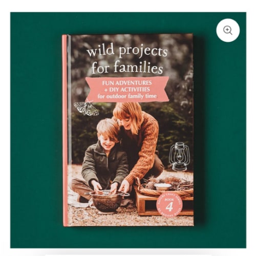 Wild Projects for Families Book | DIY projects and outdoor adventures for families with kids 2-15 years | Your Wild Books