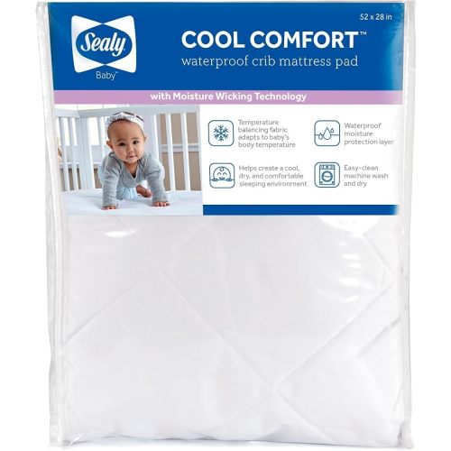 Sealy Baby Crib Mattress Protector