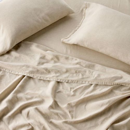 King 100% Linen Sheet Set Natural - Casaluna™