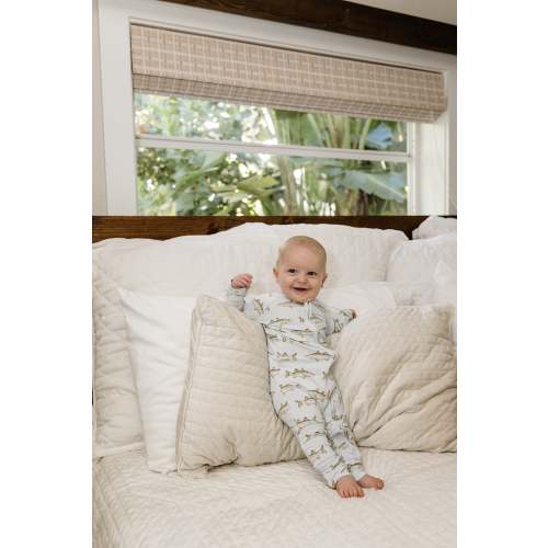 Snook Zippy Sleepers with Fold Over Cuffs (0/3M-12/18M)