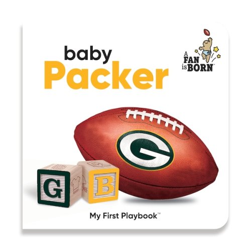 Green Bay Packers WinCraft Toddler A Fan Is Born Baby Board Book