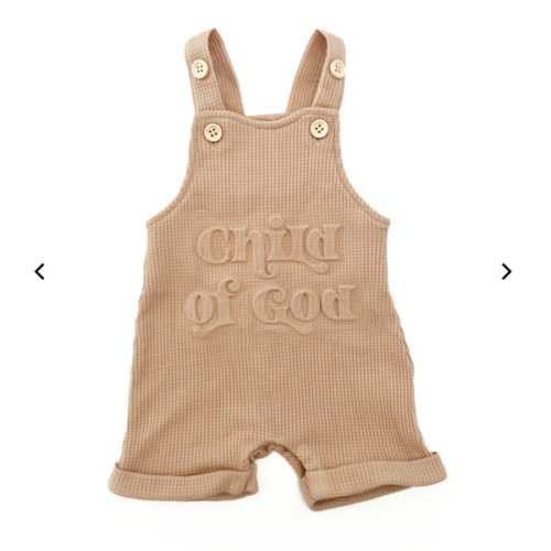 Child of God Waffle Overalls – OUR HOUSE ABOVE