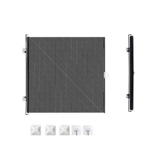 Retractable Doorstop For Home Use Expandable Pet Barrier Gate Lightweight Automatic Cat Dog Stopping Door Barrier Living Room Secure Pet Control No Drilling Doorways Hallway Stairs 58X125Cm Utility