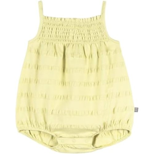 Modern Moments by Gerber Baby Girls Mini Flutter Sleeve Bubble Romper