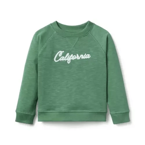 Boy Ivy Leaf California Sweatshirt by Janie and Jack