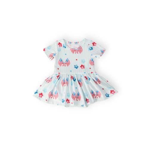 Home of the Brave S/S Twirl Bodysuit