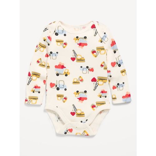 Printed Long-Sleeve Bodysuit for Baby