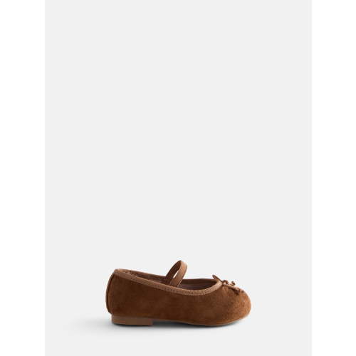 Wonder Nation Baby Girls Bow Ballet Flats