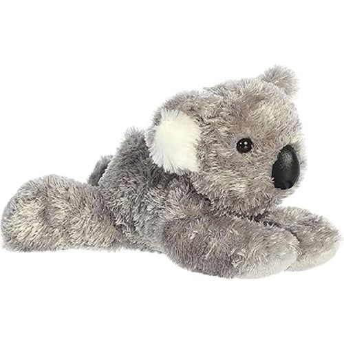 Aurora® Adorable Mini Flopsie™ Melbourne Koala™ Stuffed Animal - Mini Companions Ready for Playful Adventures - for Kids All Ages, Toddlers, Adults, and Families - Gray 8 Inches