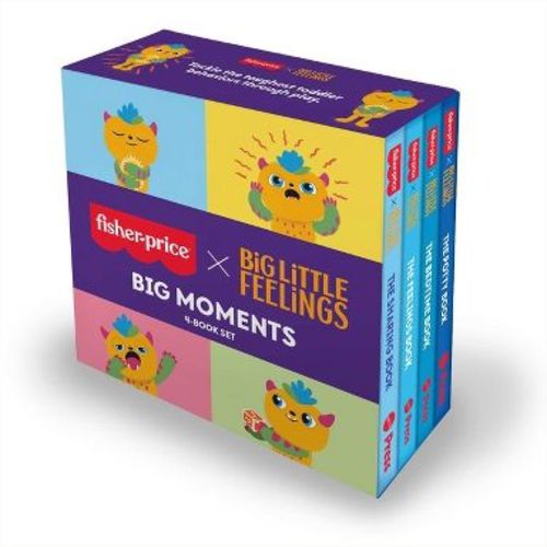 Fisher-Price X Big Little Feelings: Big Moments (4-Book Set) - by Big Little Feelings & Kristin Gallant & Deena Margolin & Maggie McEwen (Paperback)