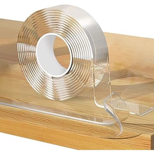 Baby Proofing, Clear Edge Protector Strip, Soft Corner Protectors for Kids, Baby Child Safety Corner Guards for Furniture Against Sharp Corners for Tables, Drawers, Sink, Wall 1.2in x 16.4ft