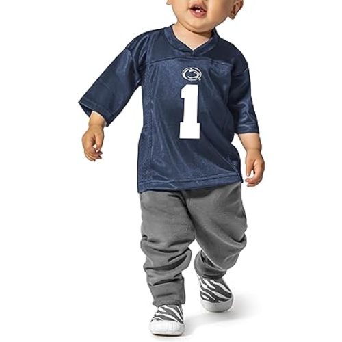 Little King NCAA Infant-Touchdown Pass-Team Football Jersey-Sizes 6 Months 12 Months 18 Months