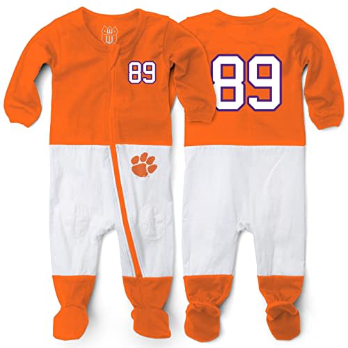 Wes and Willy Baby College Sports Fan Football Jersey Sleeper
