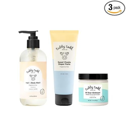 Tubby Todd Baby Bundle Newborn Skin Care Set
