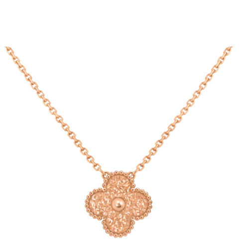 Vintage Alhambra pendant 18K rose gold - Van Cleef & Arpels
