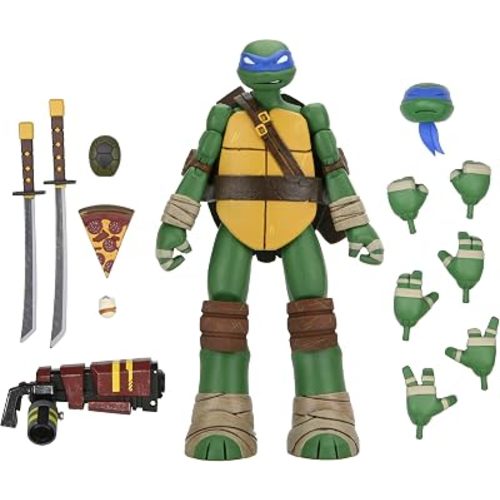 NECA - Teenage Mutant Ninja Turtles (2012 Cartoon) - 7" Scale Action Figure - Ultimate Leonardo