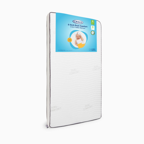 Graco Dual Comfort 6-Inch Foam Crib & Toddler Mattress