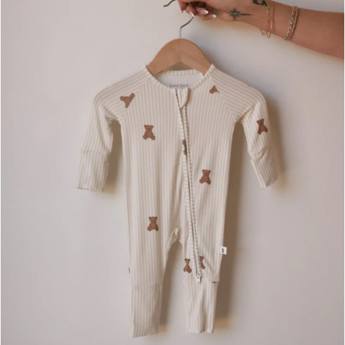 Bamboo Zip Pajamas | Teddy