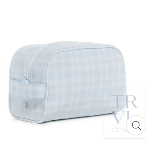 Dopp Bag - Stow It - Pimlico Plaid Blue