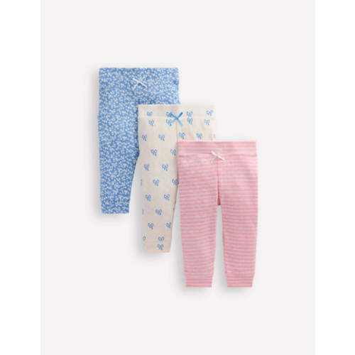 3 Pack Pointelle Leggings-Ditsy / Bows | Boden USA 3-6M
