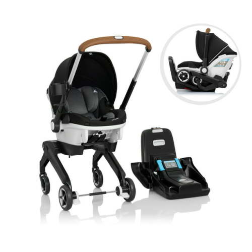 GOLD Shyft DualRide Infant Car Seat and Stroller Combo Moonstone