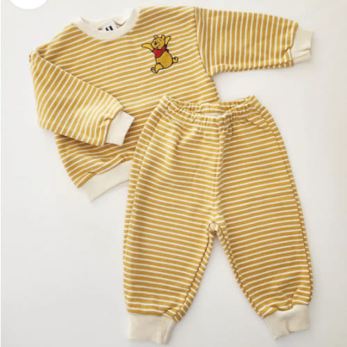 Toddler Disney Friends Stripe Sweatshirt and Pants Set (1-6y) -4 Colors | AT NOON STORE
