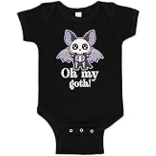 Oh My Goth Baby Bodysuit One Piece Or Toddler Shirt Halloween Emo Gothic Baby Clothes