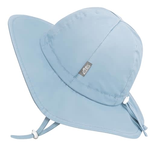 JAN & JUL 50+ UPF Cotton Sun Hat with Wide Brim for Toddler Girls