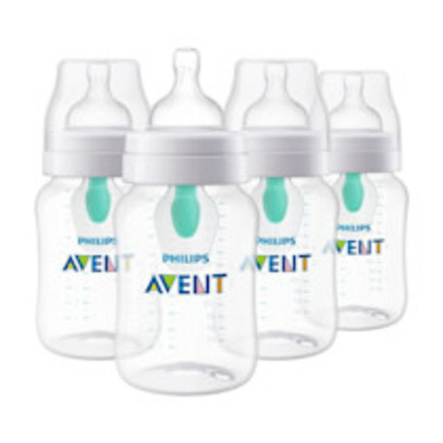 Philips Avent Anti-colic Bottle With AirFree Vent (9 oz bottles) 4 pack
