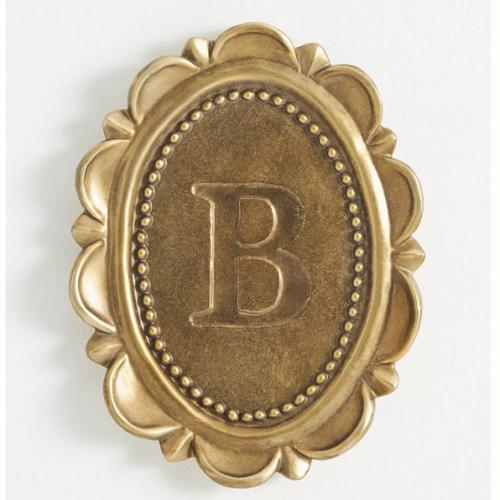 Louisa Monogram Gallery Wall Charm - B