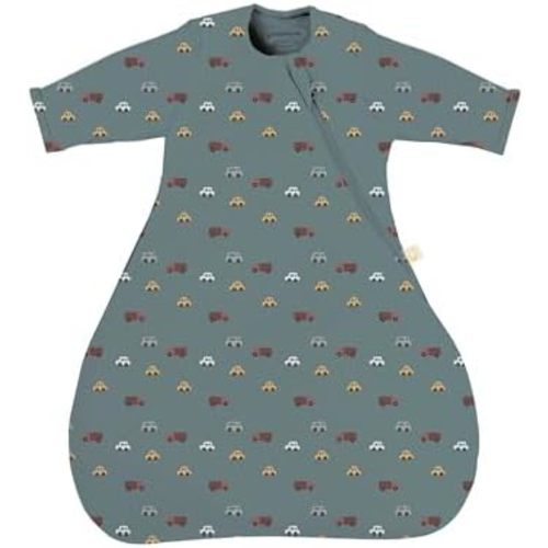 GUNAMUNA Long-Sleeve Transitional Swaddle Sleep Bag 2.5 TOG – Soothes Infants 3-6 Months, Easy Diaper Changes with WONDERZiP