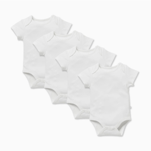 Short Sleeve Bodysuit 4 Pack