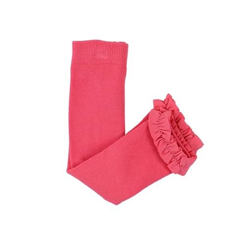 RuffleButts Baby/Toddler Girls Footless Ruffled Tights